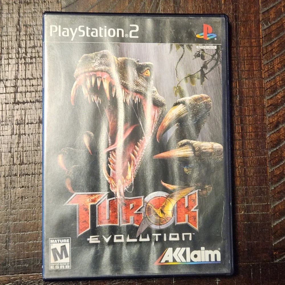 Turok Evolution PlayStation 2 PS2 Video Game‎ AKLAIM
